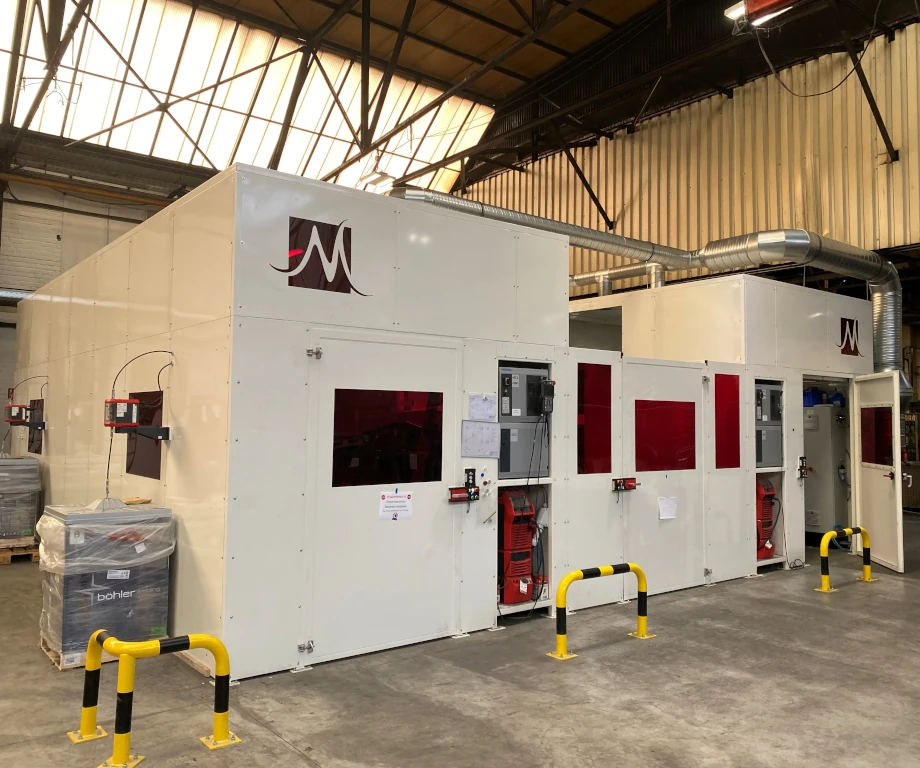 Industrielle MAG-Schweißanlage